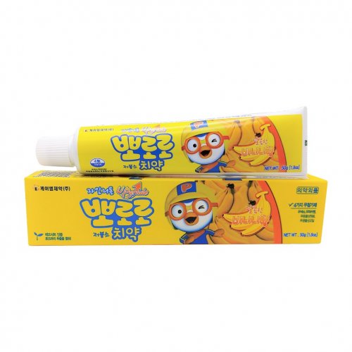 Pororo Xylitol Toothpaste for Toddler (Banana) - 迷你木糖醇高...