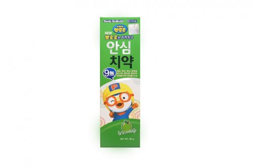 Pororo Non Fluorine Toothpaste (Green Apple) 80g - 無氟添加...
