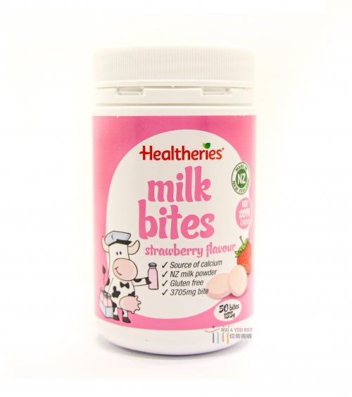 Healtheries Milk Bites - Strawberry Flavour (50's/185g)...