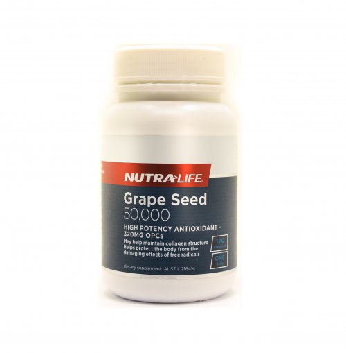Nutralife Grape Seed 50,000 (120's) 紐樂葡萄籽精華膠囊120粒...