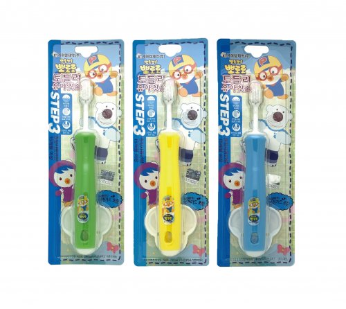Pororo Baby Toothbrush Step 3 - 嬰幼兒牙刷(第三步)一支裝...