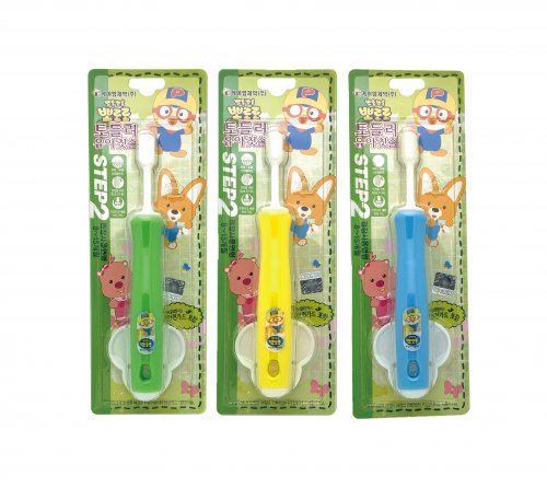 Pororo Baby Toothbrush Step 2 - 嬰幼兒牙刷(第二步)一支裝...