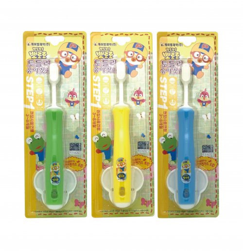 Pororo Baby Toothbrush Step 1 - 嬰幼兒牙刷(第一步)一支裝...
