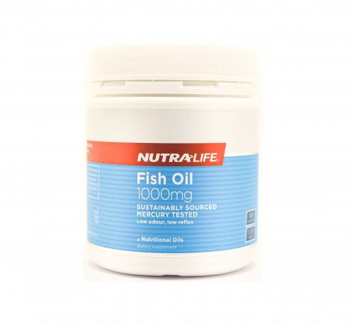 Nutralife Fish Oil 1000mg (180's) 紐樂深海魚油 (1000mg) 180粒...