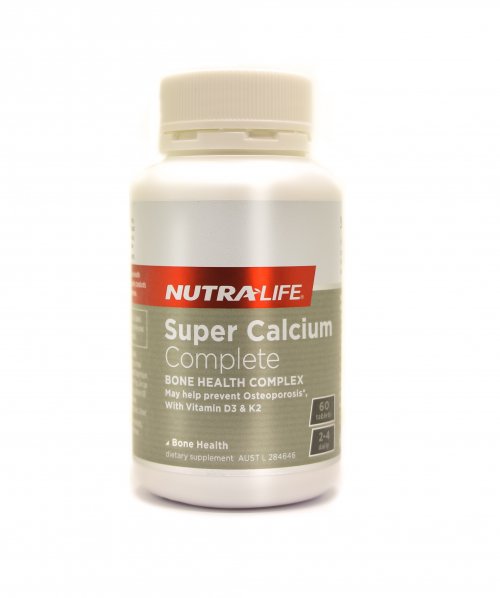 Nutralife Super Calcium Complete (60's) 紐樂超级金装鈣片60片...