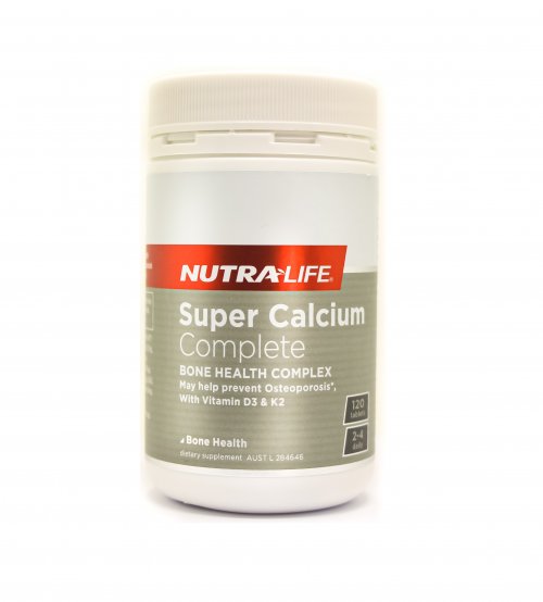 Nutralife Super Calcium Complete (120's) 紐樂超级金装鈣片120片...