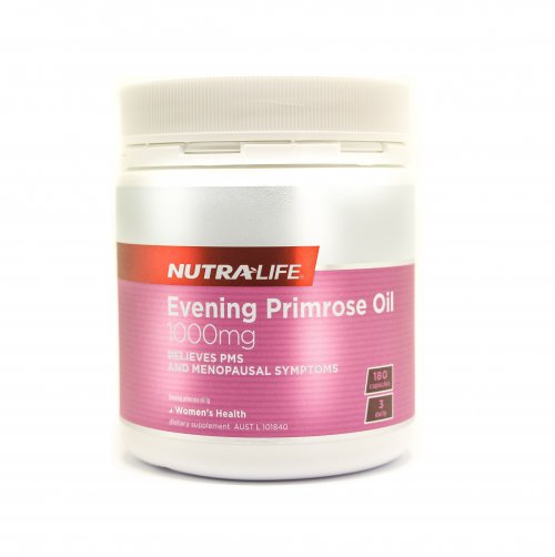 Nutralife Evening Primrose Oil 1000mg (180's) 紐樂月見草精油(1...