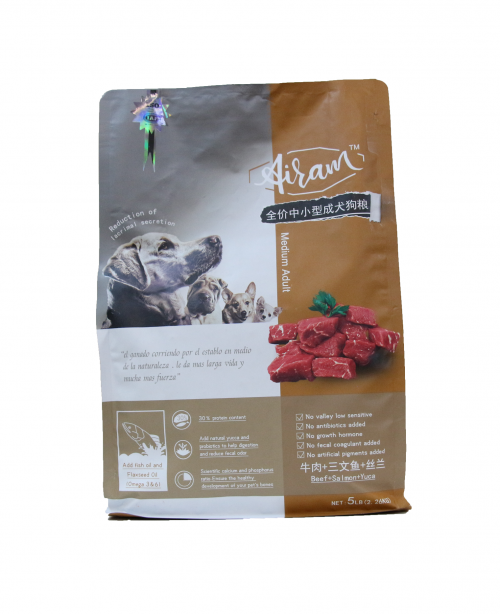 AIRAM 愛琳－無谷鮮肉配方 中小型大犬(牛肉+三文魚+絲蘭) 2.26KG...