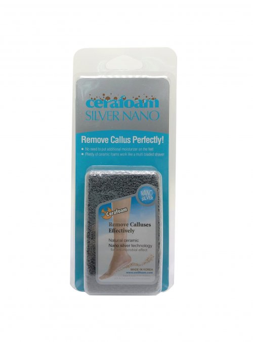 Cerafoam Silver Nano - 天然陶瓷磨腳石